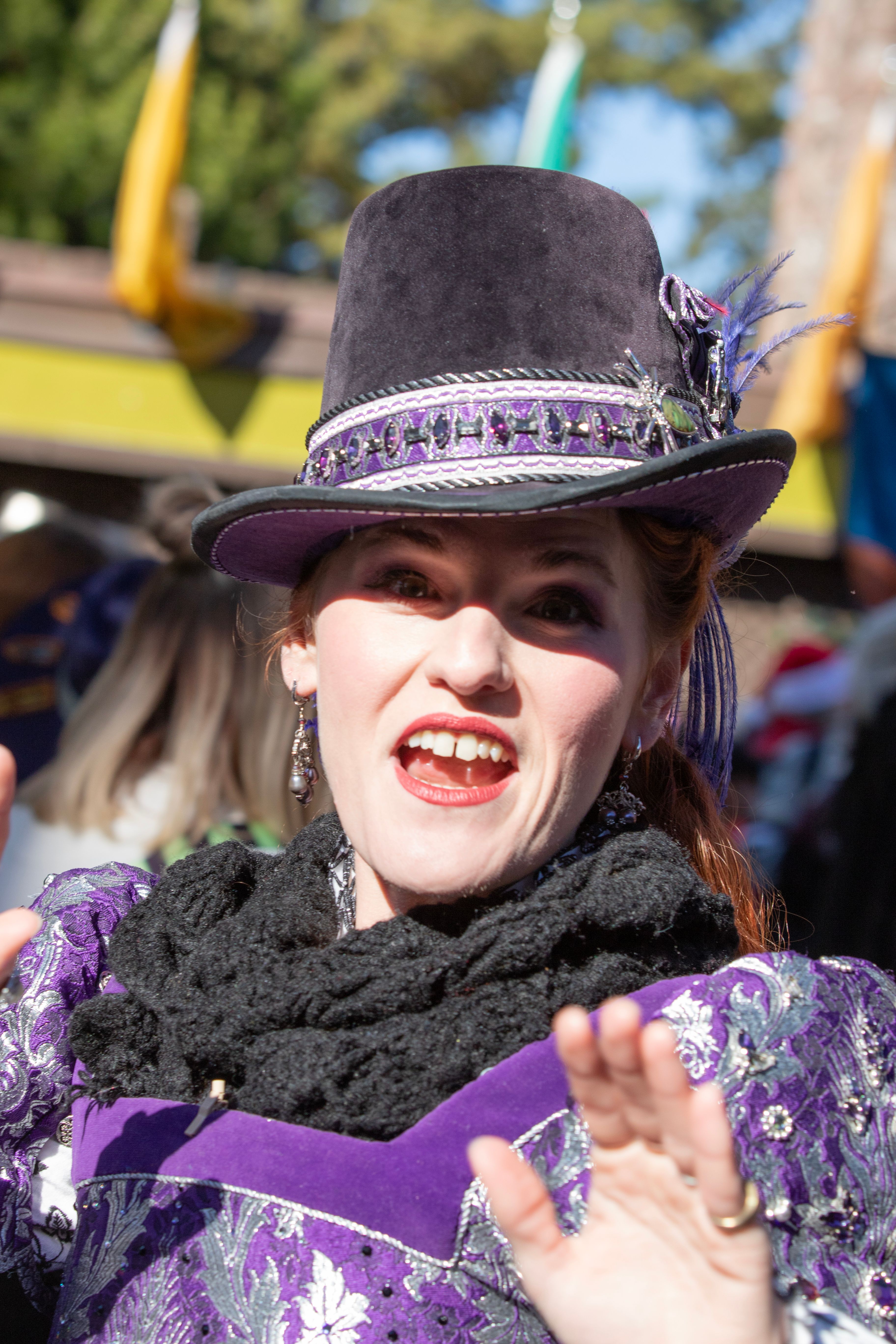 Purple Parade - Majesty Queen Elizabeth!