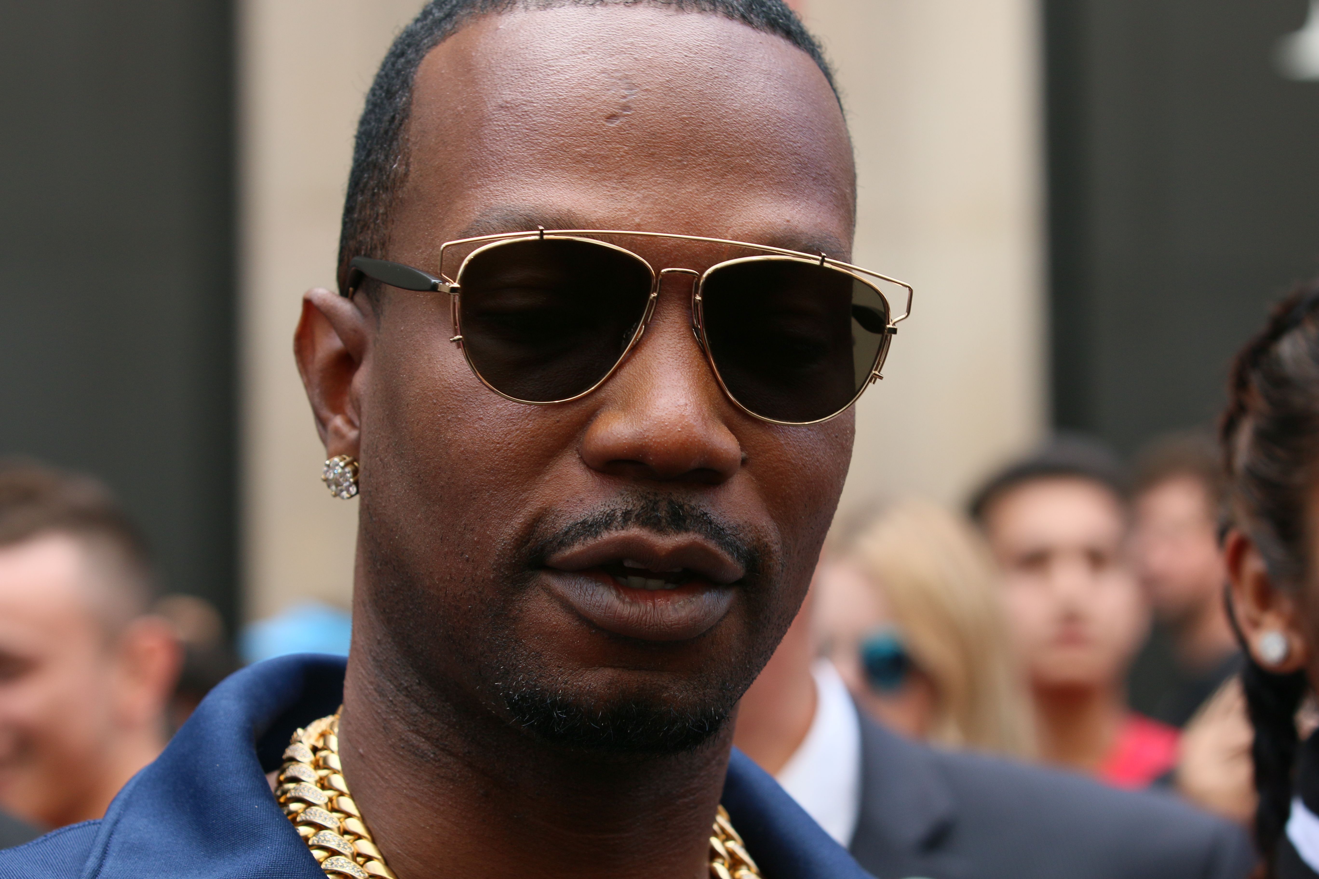 Juicy J at New York Fashion Week 2016