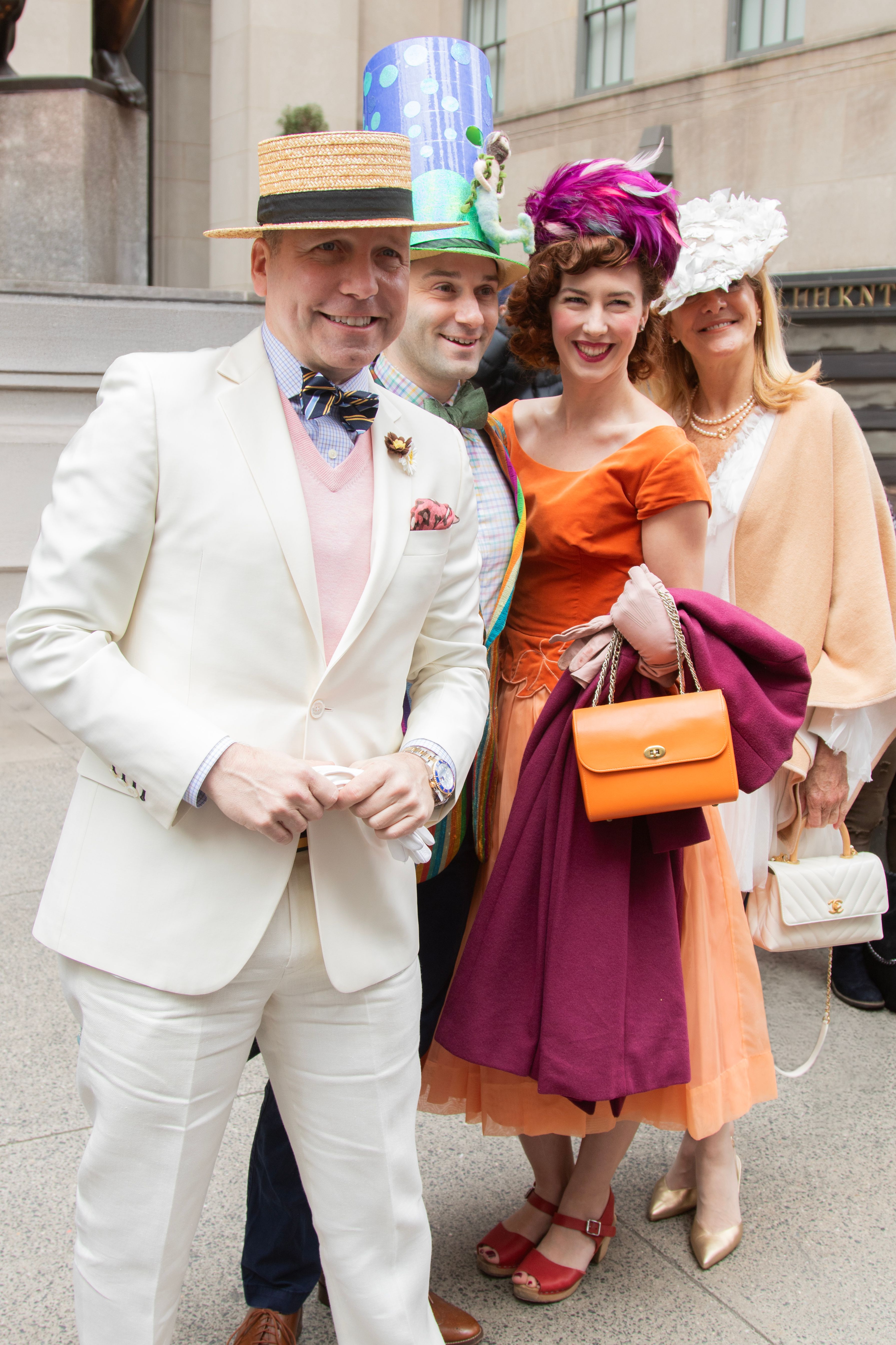 Vintage Chic Group Portrait