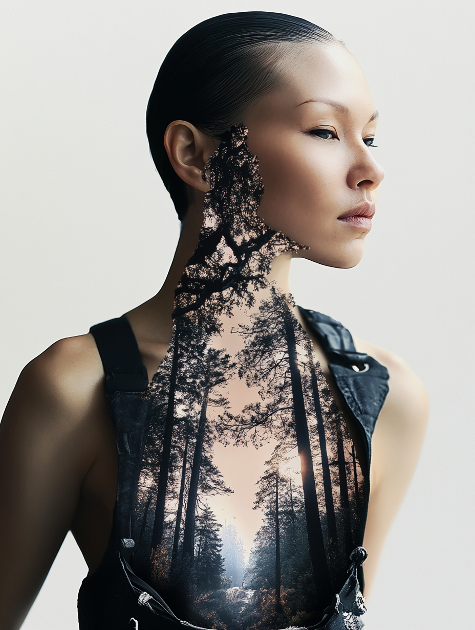 Surreal and introspective style - AI Generated