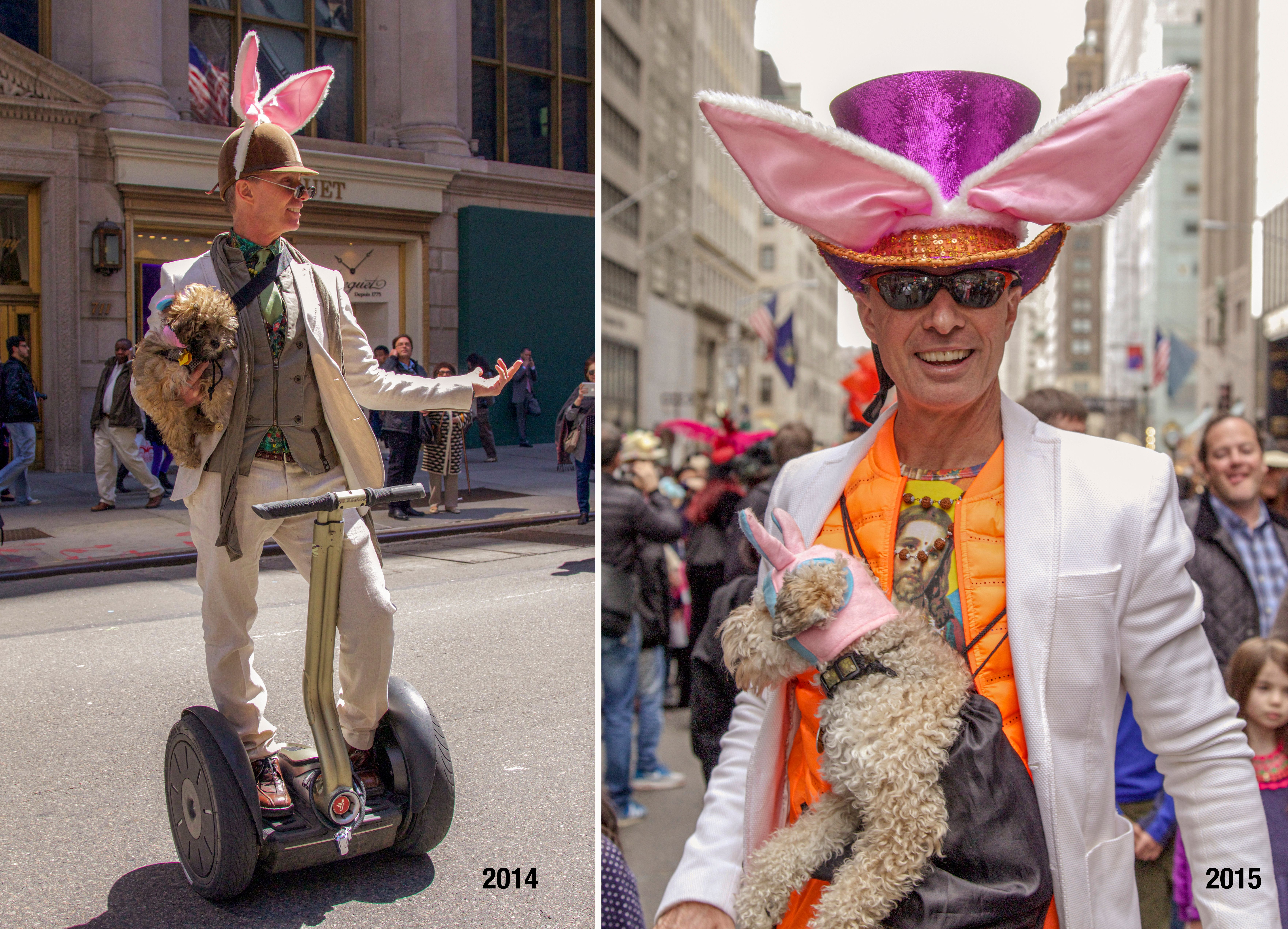 Easter Parade Character — Motion and Return (2014–2015)