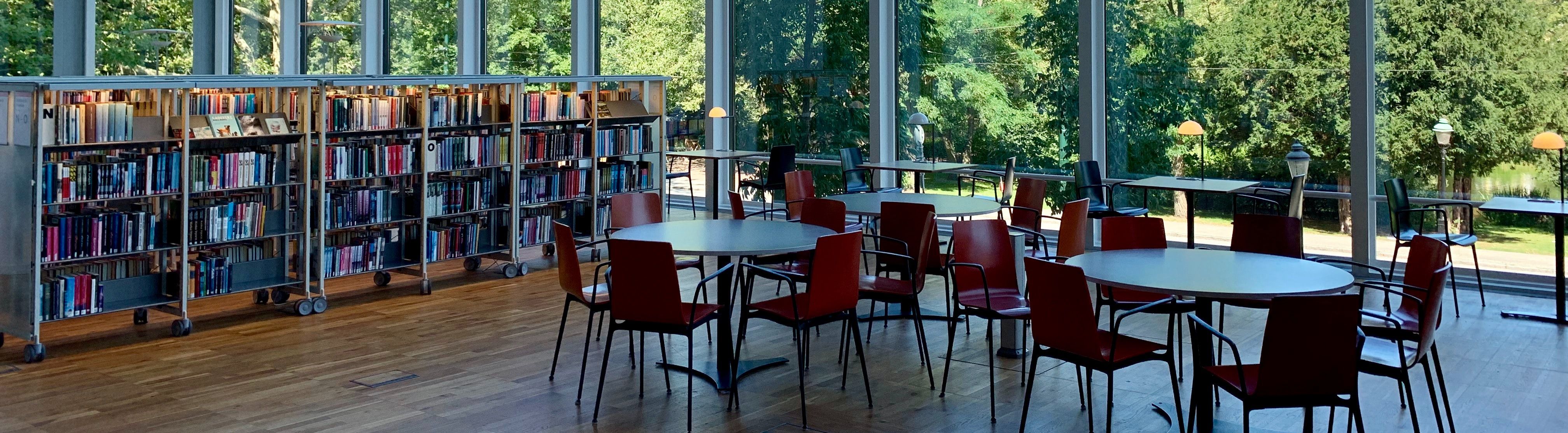 School library with tables