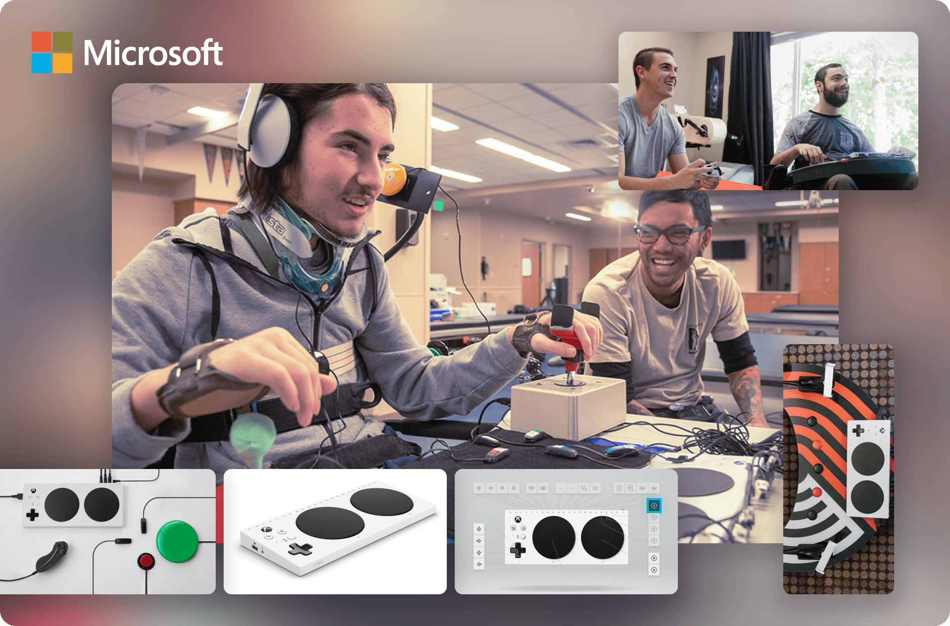 Image of Microsoft accessibility cards