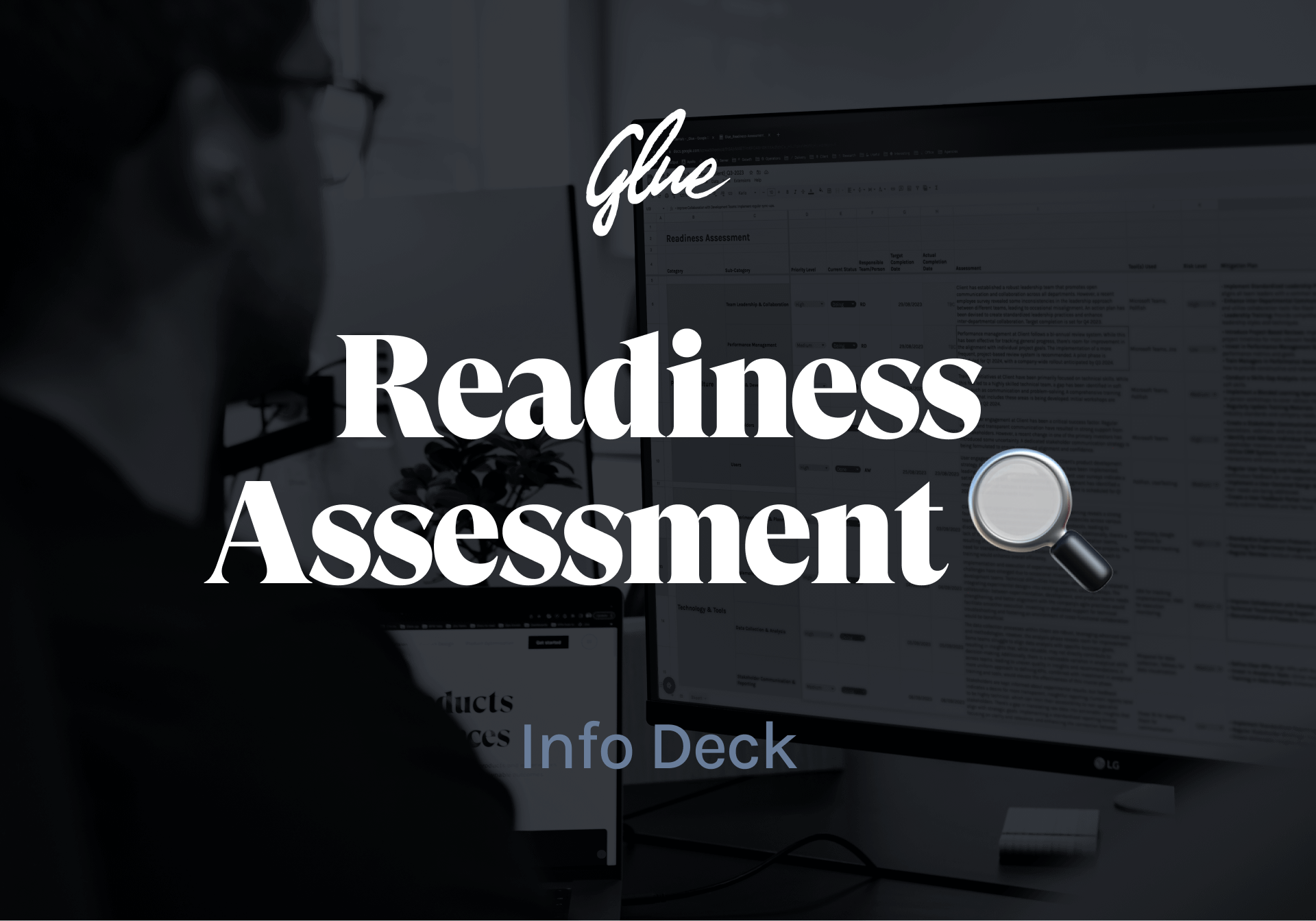 Glue Readiness assessment info-deck cover