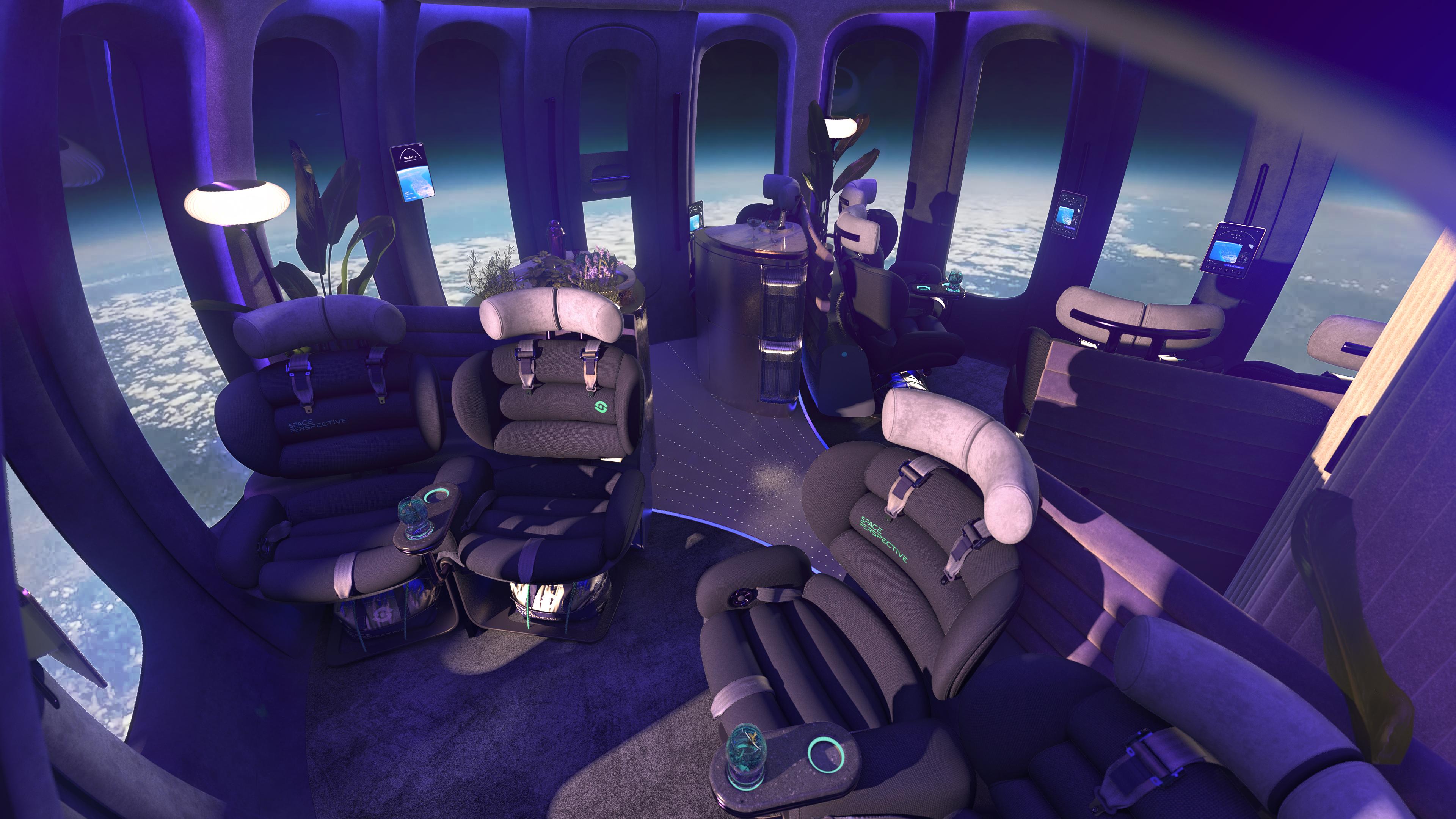 Space Perspective Unveils World's First Space Lounge
