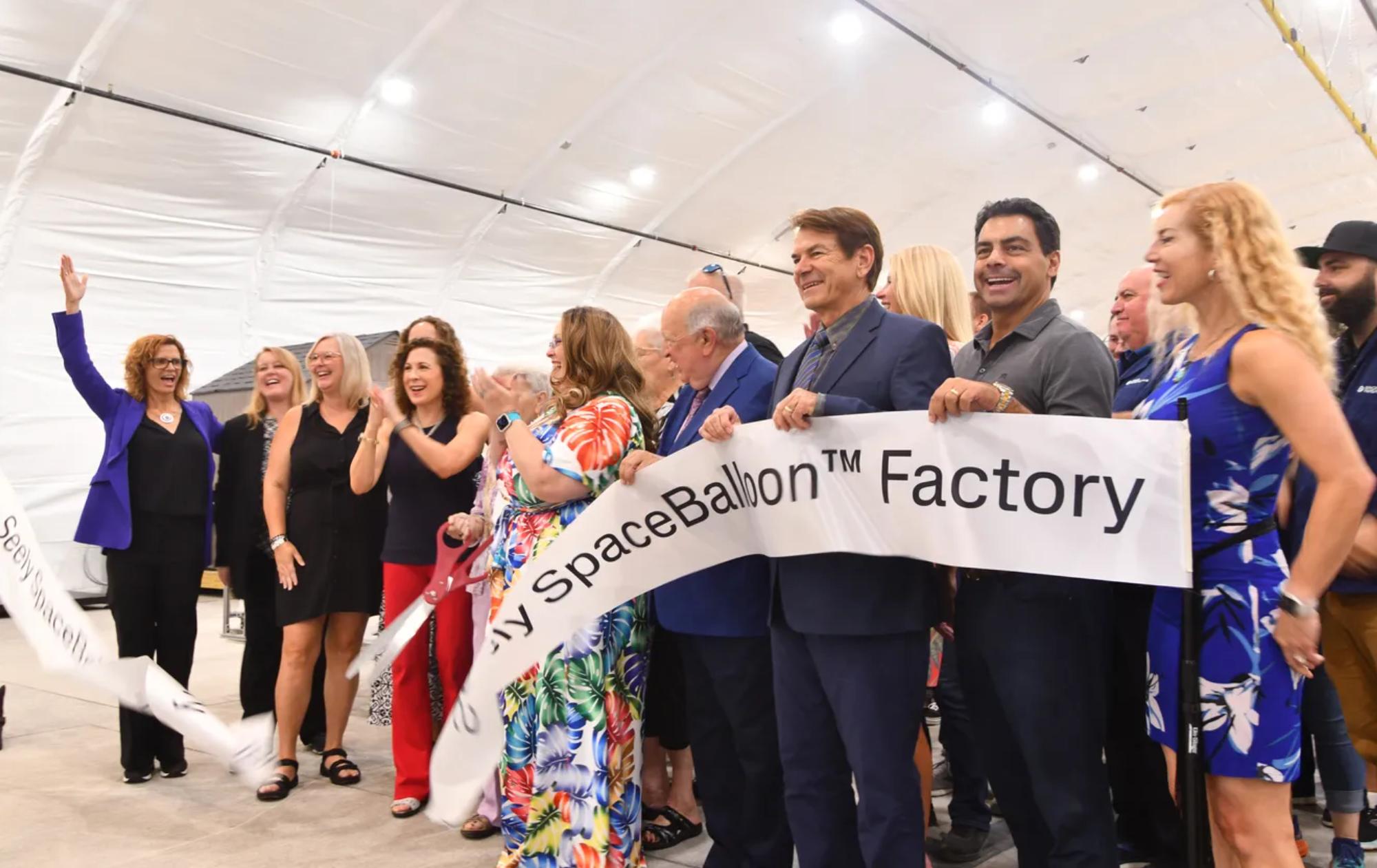 Space Perspective's Titusville Seely SpaceBalloon ™ Factory Opened