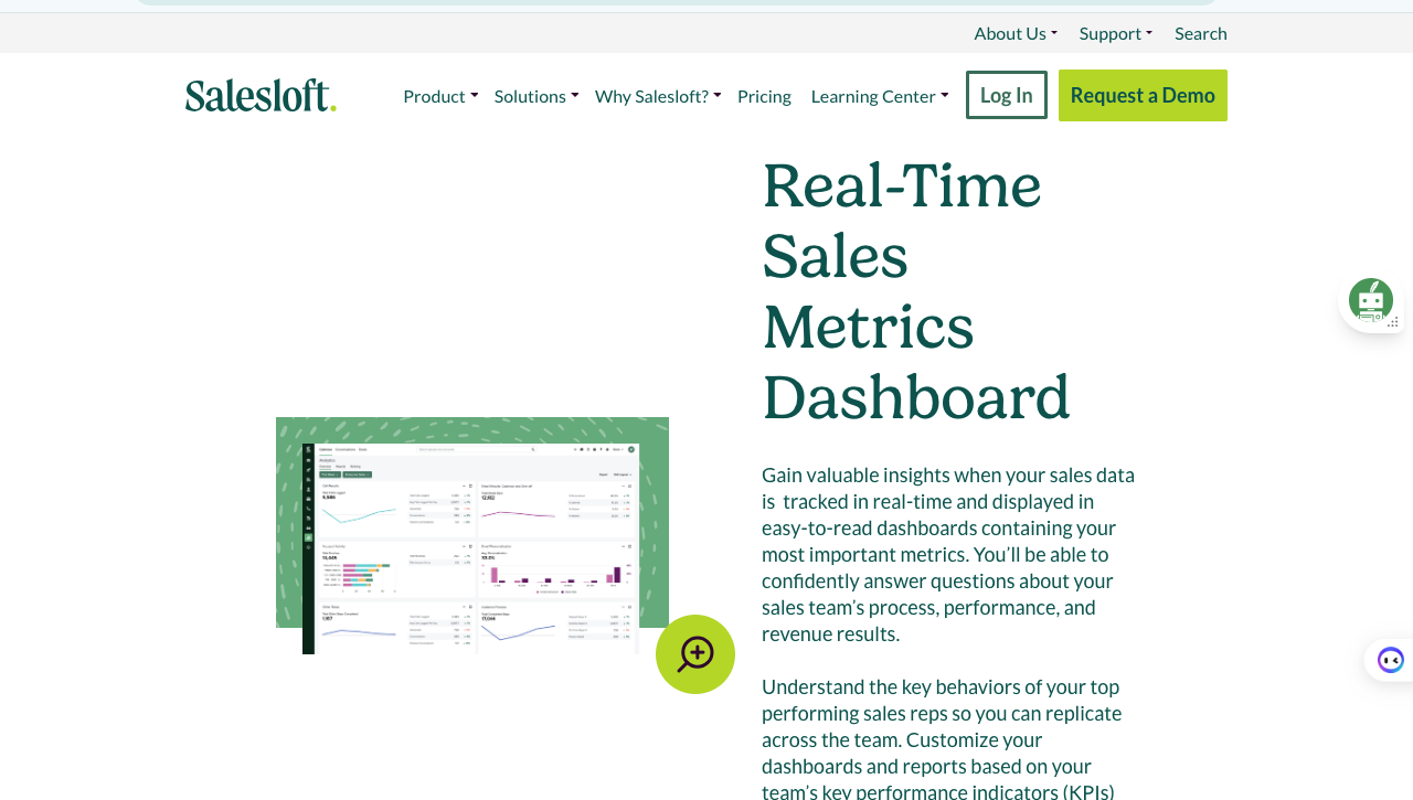 User Interface and Accessibility SalesLoft