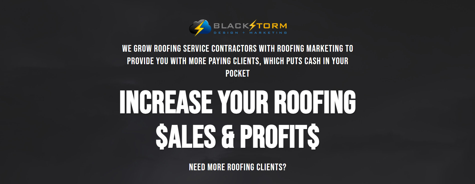 Blackstorm Roofing Marketing