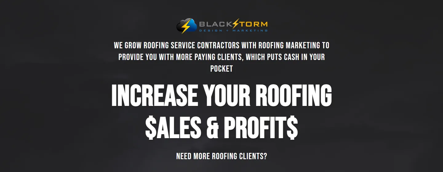 Blackstorm Roofing Marketing