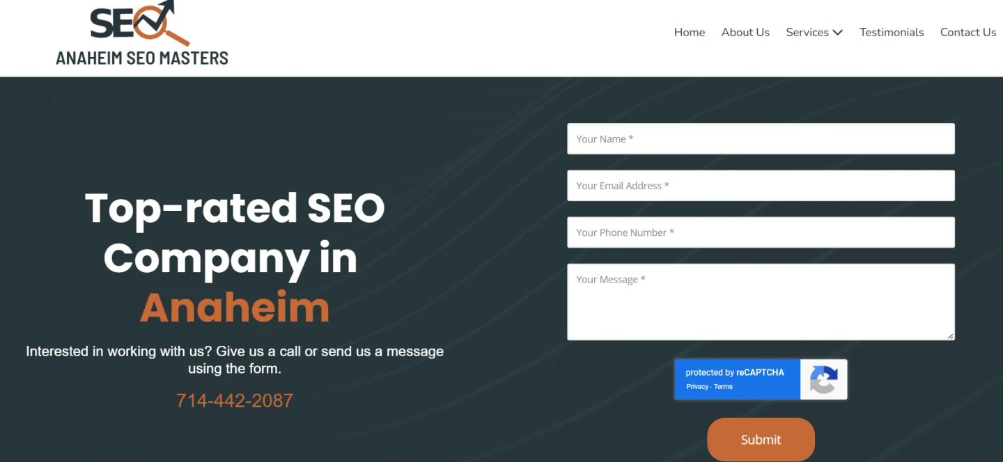 Anaheim SEO Masters