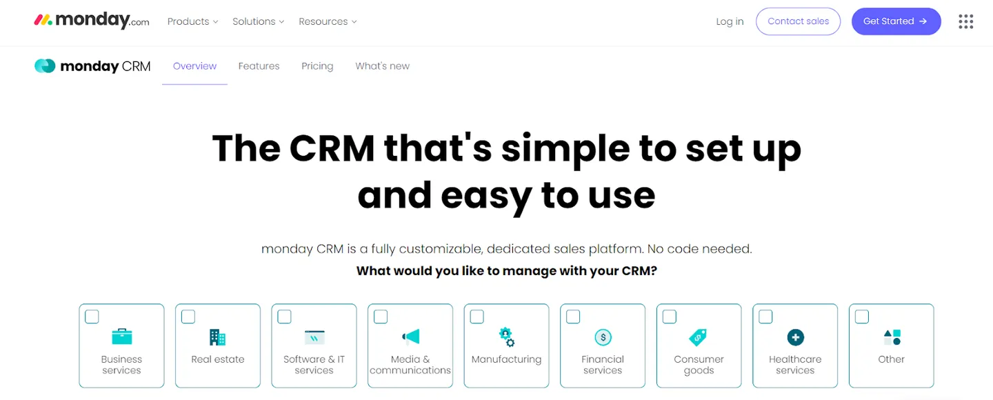 Monday.com CRM