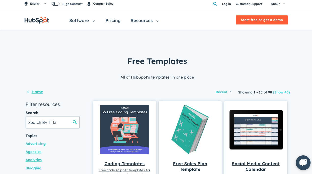 Professional Sales Materials with HubSpot Templates