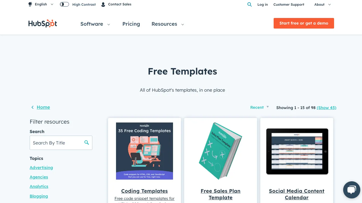 Professional Sales Materials with HubSpot Templates