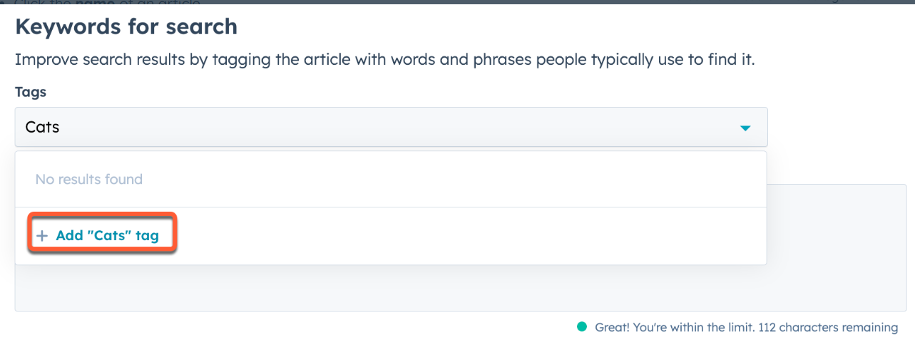 Add Tags for Campaign and Webinar Organization