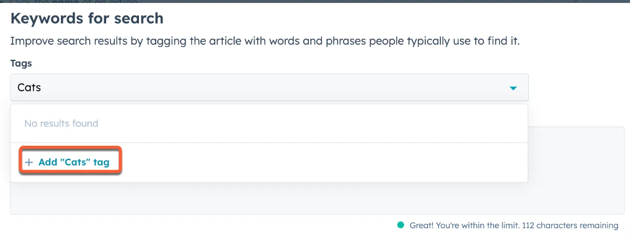 Add Tags for Campaign and Webinar Organization