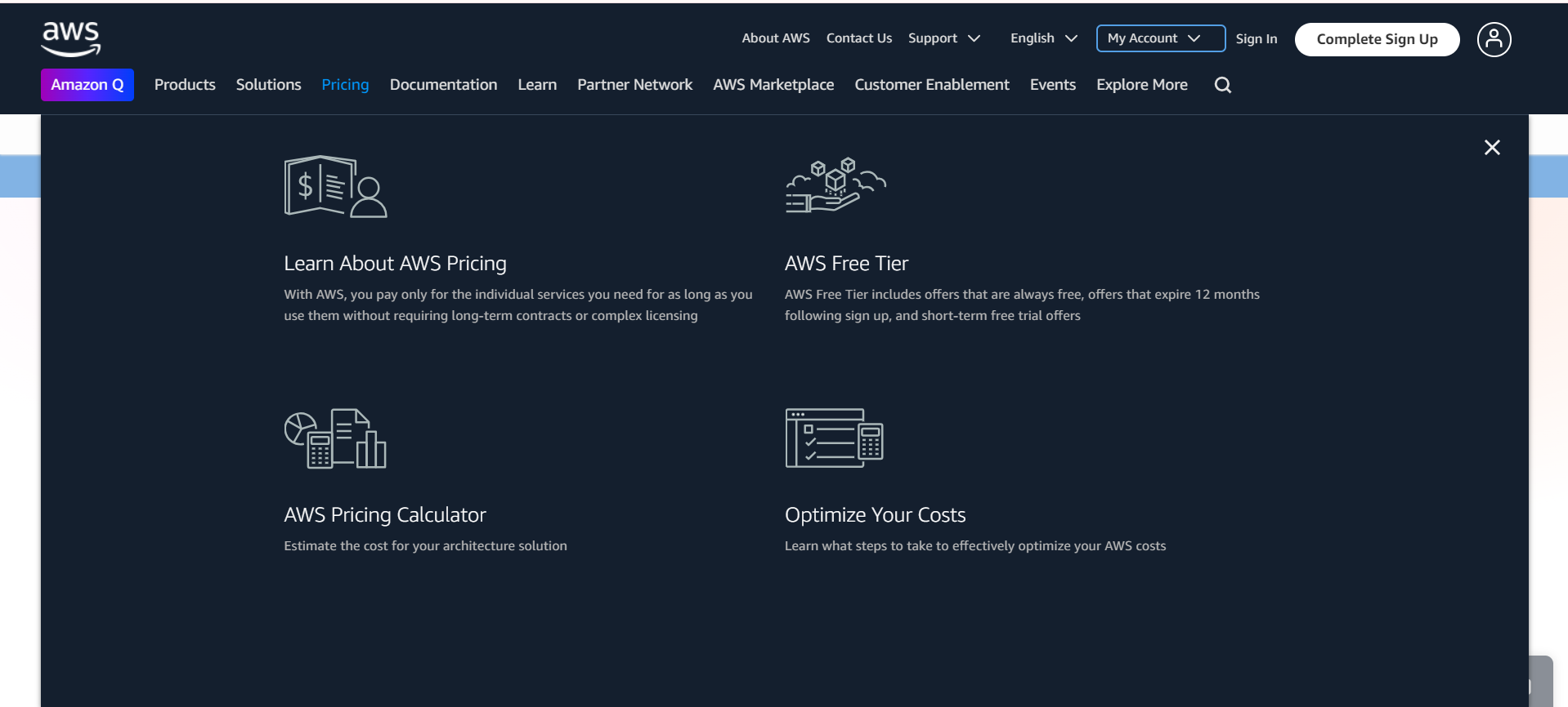 HubSpot Vs AWS: Pricing AWS