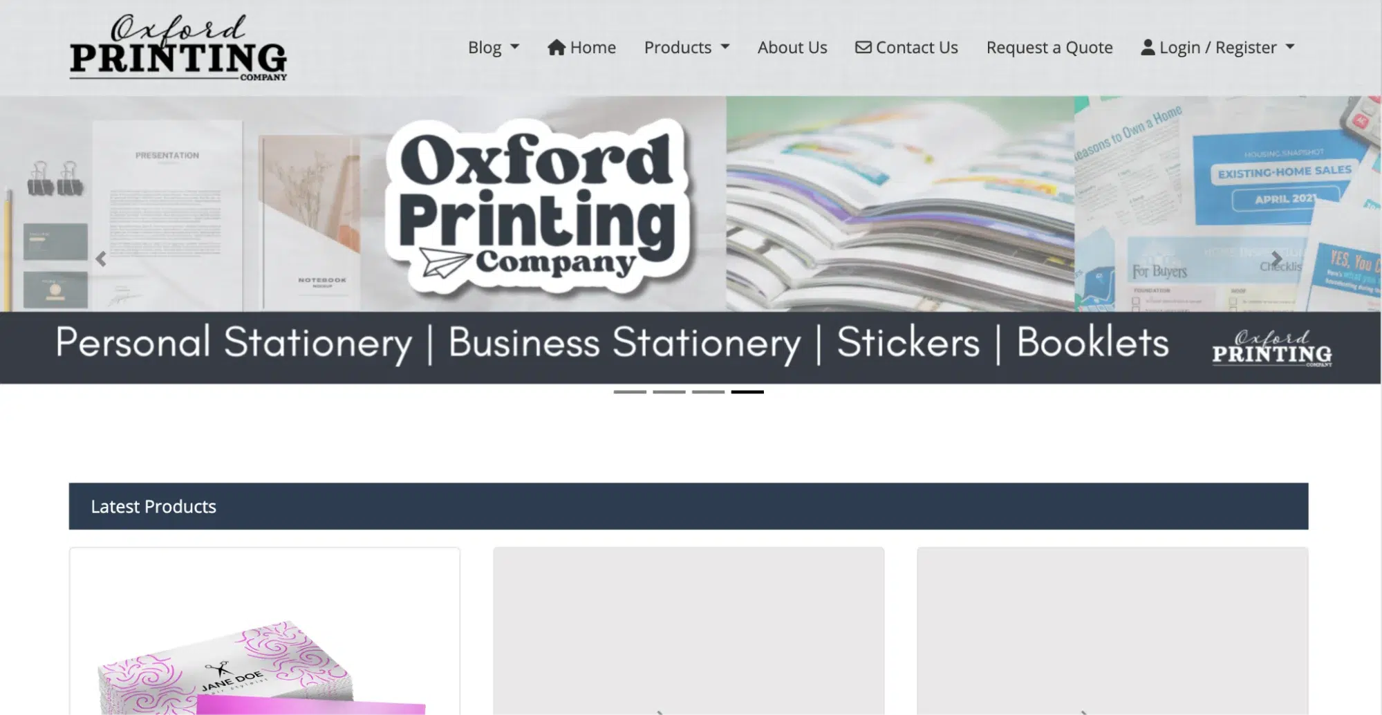 OXFORD PRINTING COMPANY