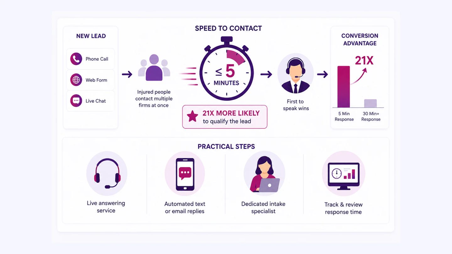 Respond to Leads Within Five Minutes