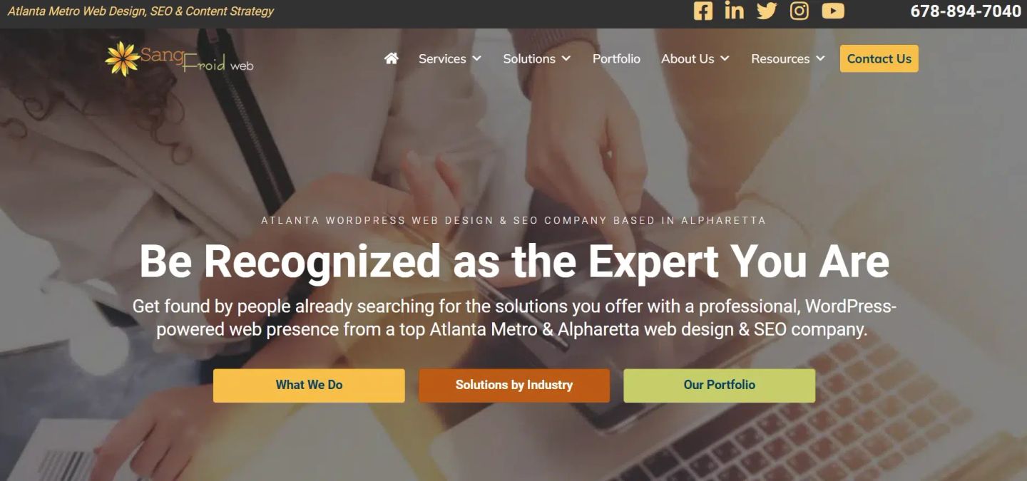 Atlanta Metro Web Design, SEO and Content Strategy