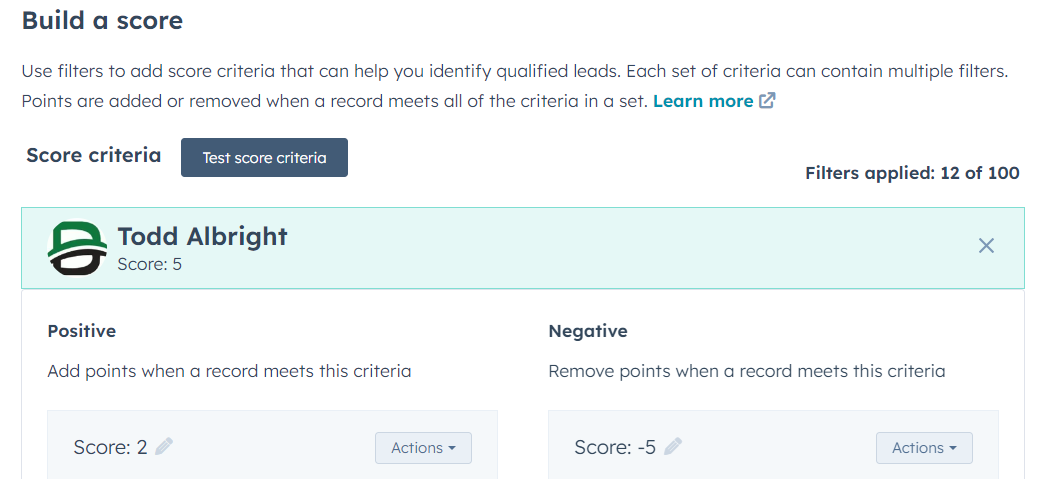 Test and Adjust Your Scoring Model