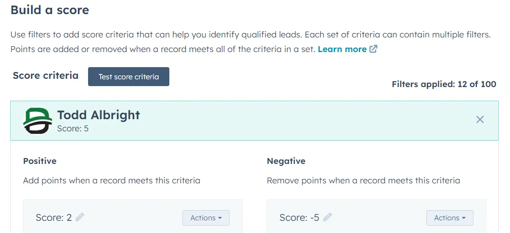 Test and Adjust Your Scoring Model