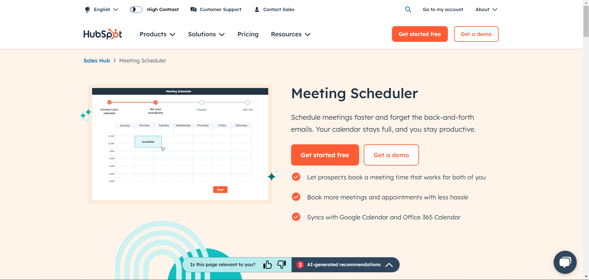 Utilize HubSpot’s Meeting Tool for Direct Scheduling Links