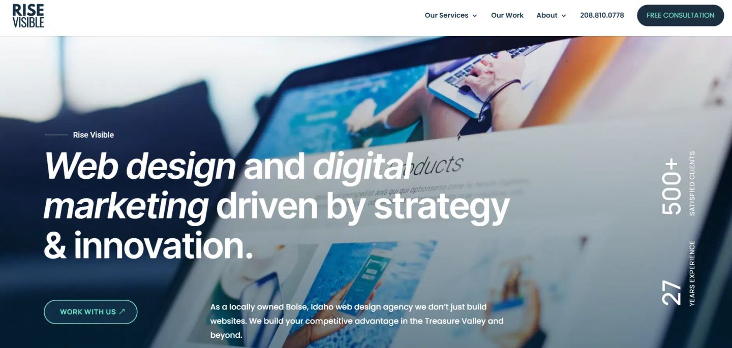 Rise Visible Web Design