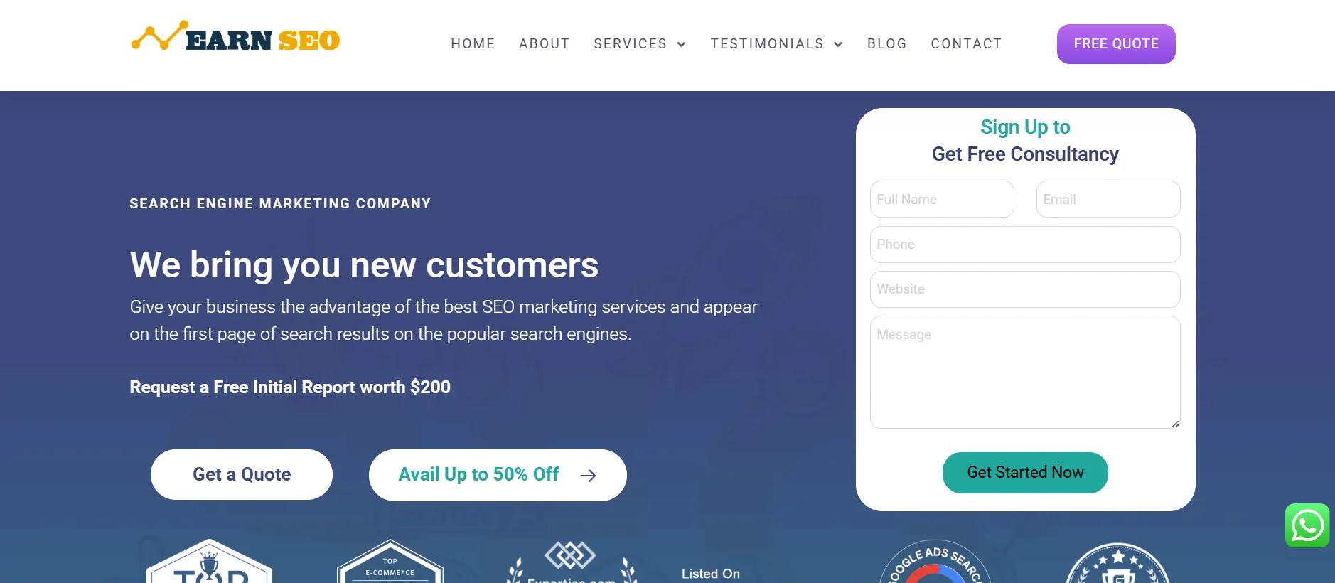Earn SEO