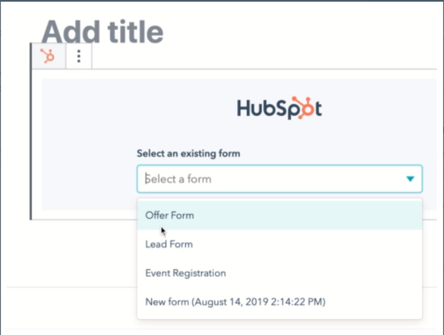 Choose and Configure Your Form