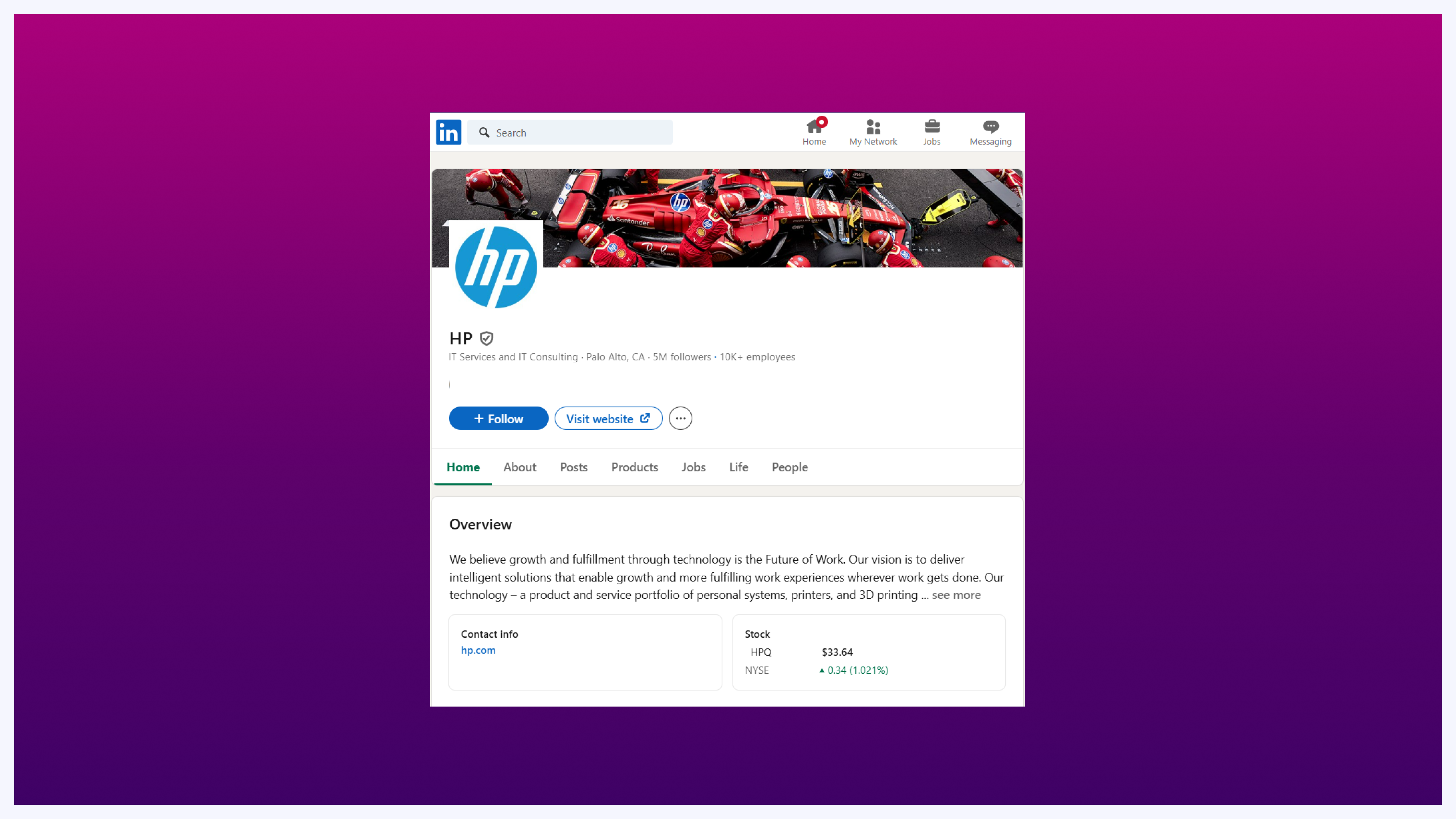 Hewlett Packard (HP)