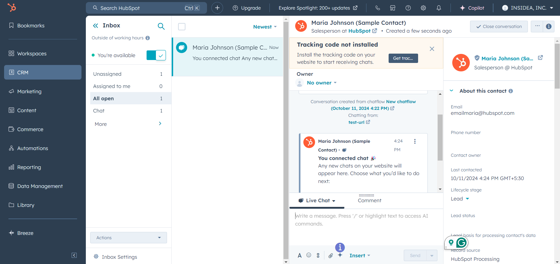 Customization Hubspot