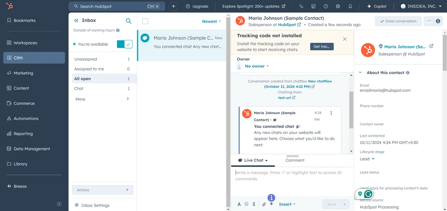 Customization Hubspot