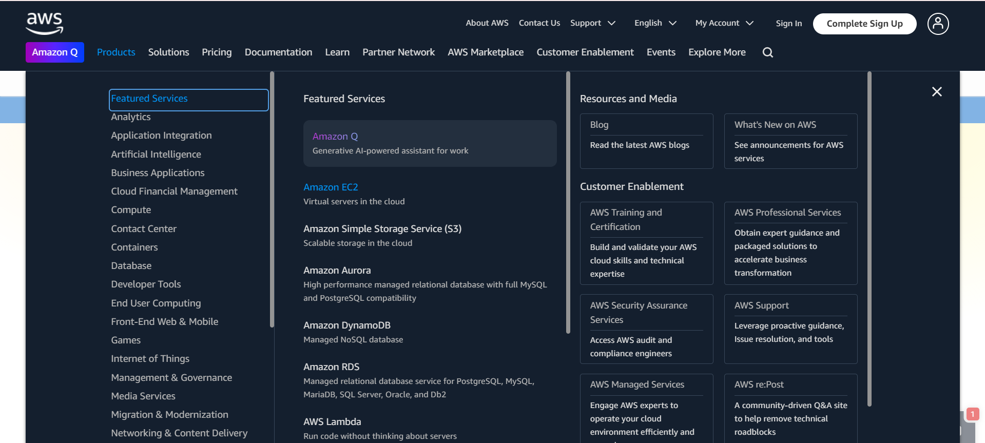 HubSpot Vs AWS: AWS Integration and Ecosystem