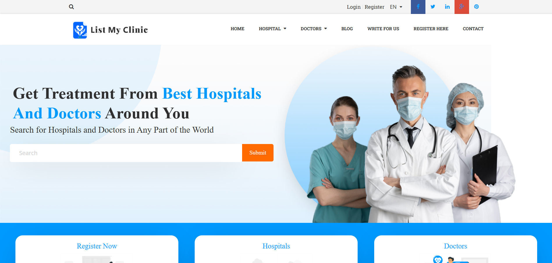 LIST MY CLINIC