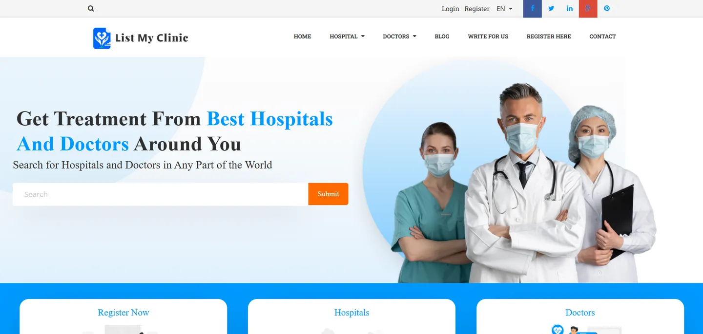 LIST MY CLINIC