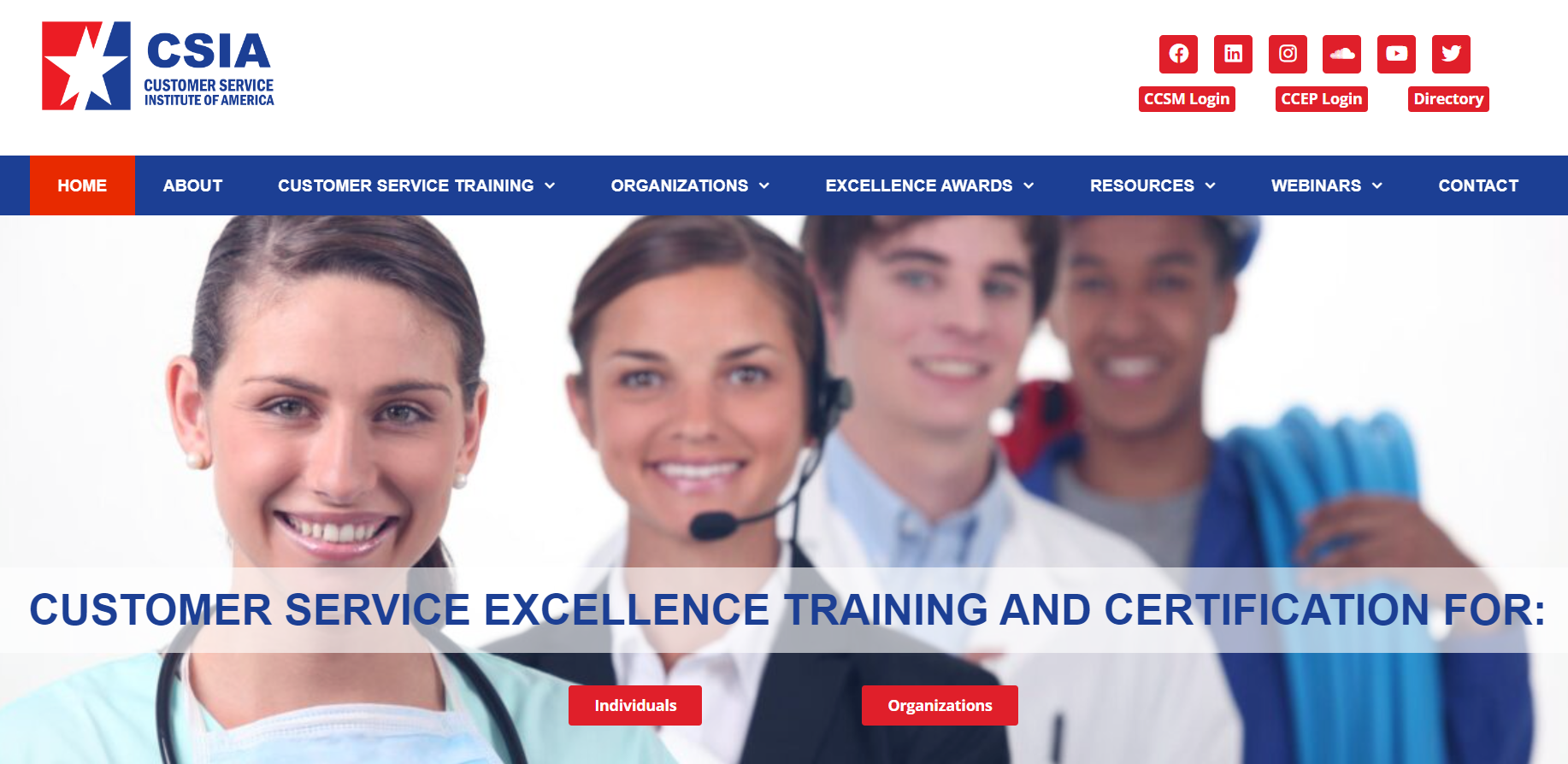 CSIA customer service certifications
