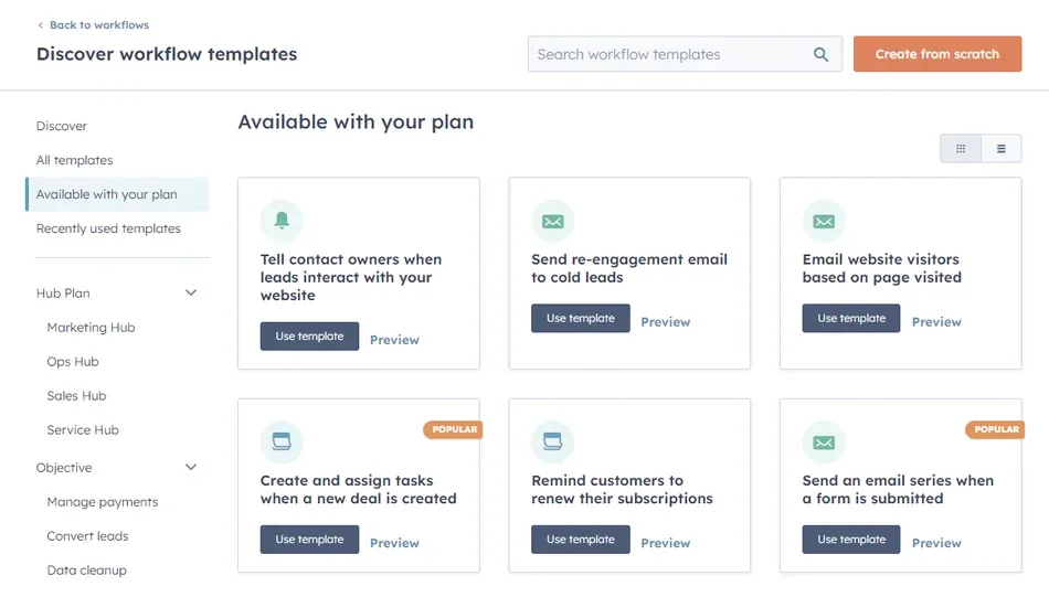 Workflows