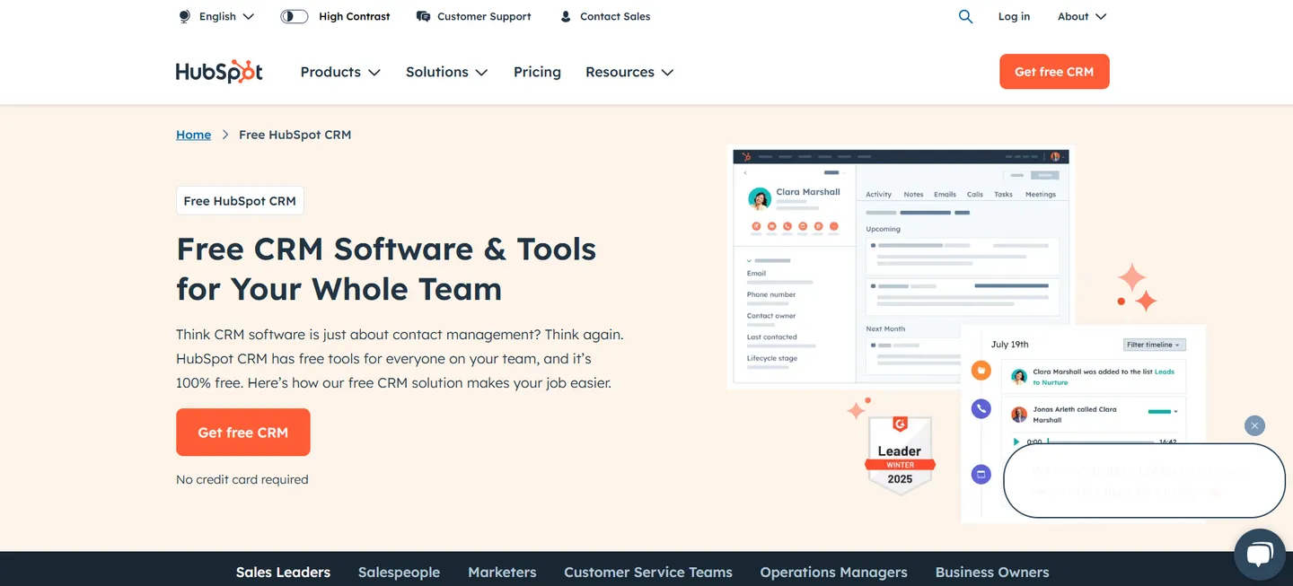 HubSpot CRM
