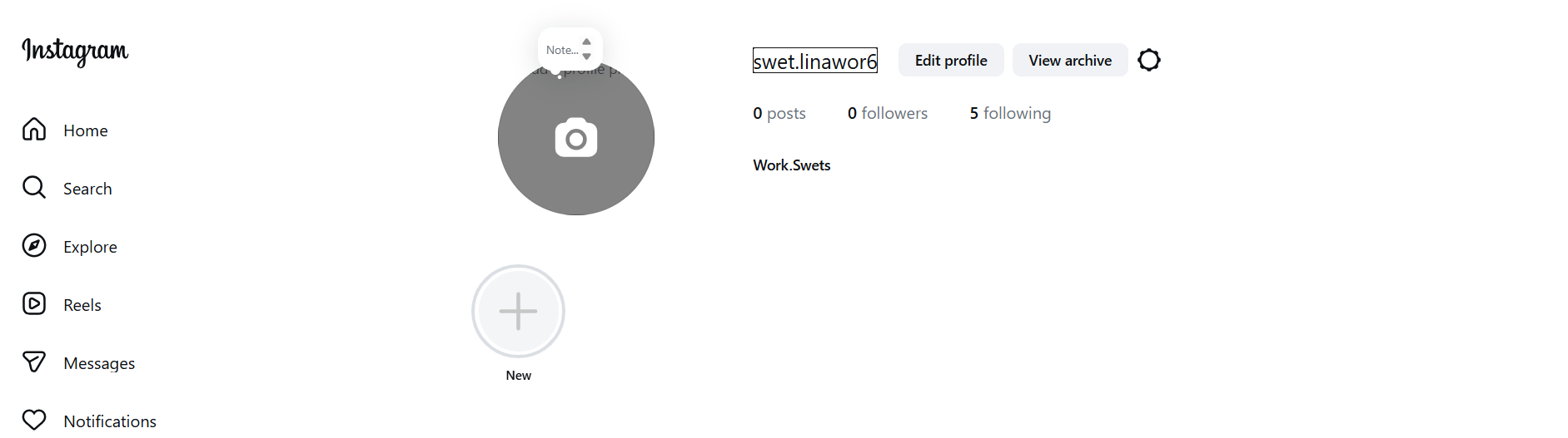 Go to your Instagram profile and tap the menu icon (three horizontal lines) in the top-right corner.