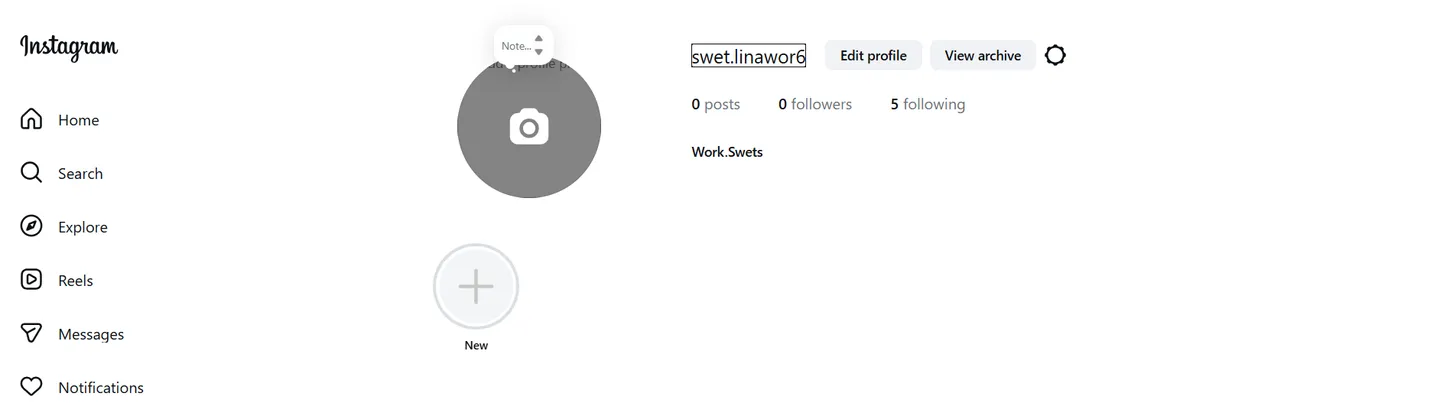 Go to your Instagram profile and tap the menu icon (three horizontal lines) in the top-right corner.