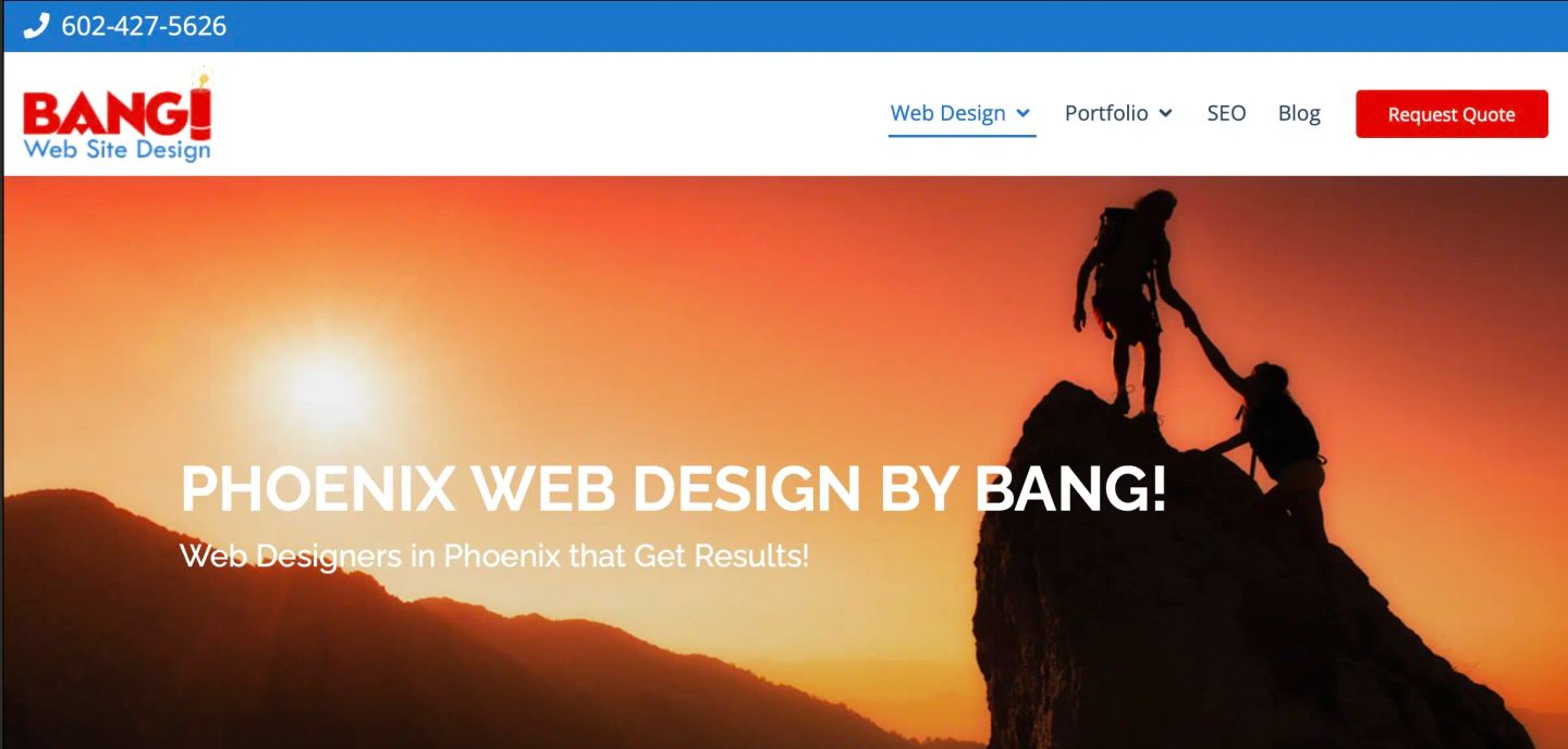 BANG WEBSITE DESIGN
