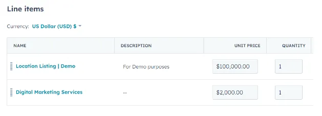 Add from the product library