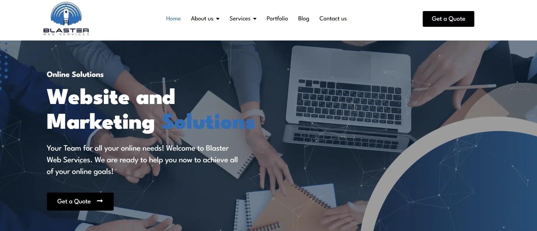 Blaster Web Services