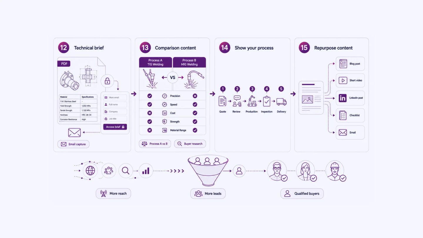 Content Marketing That Works in Manufacturing