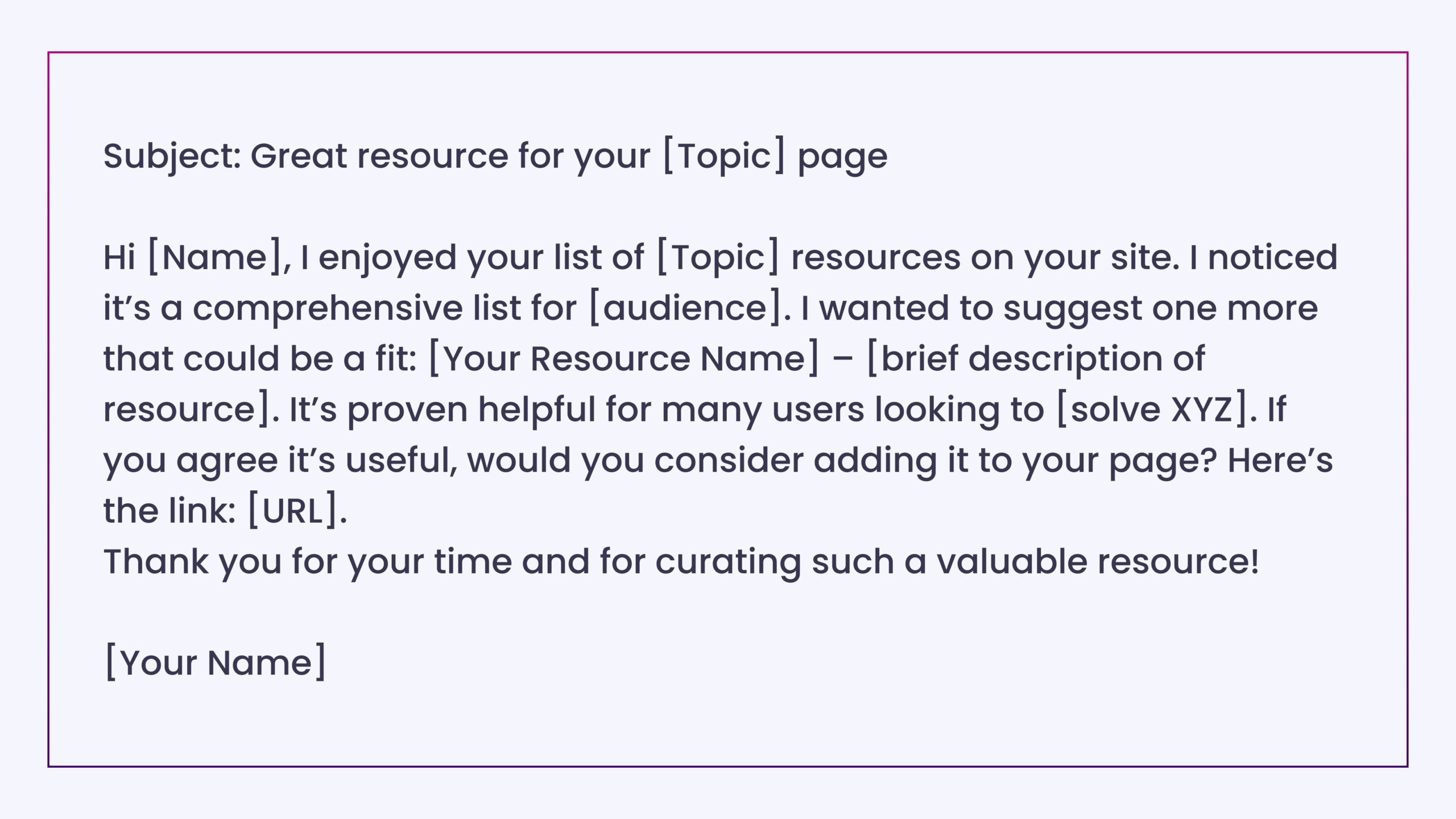 Get Featured on Resource Lists and Link Roundups