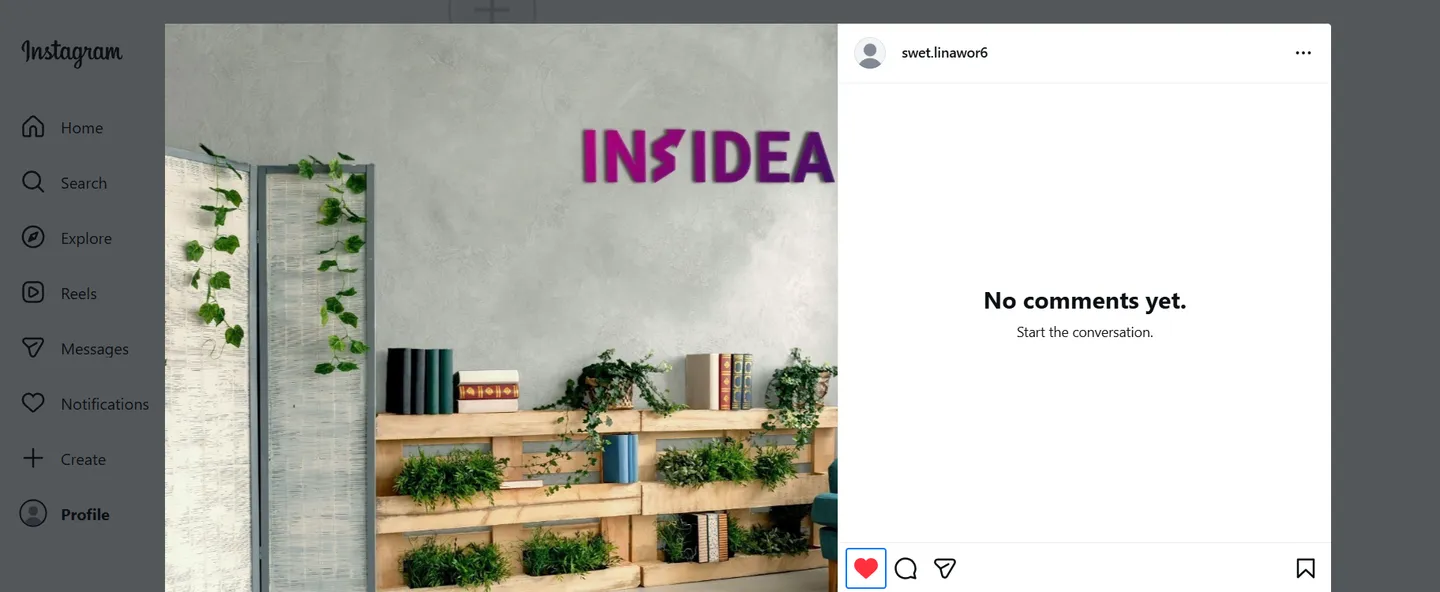 Open the post where you want to hide the like count.