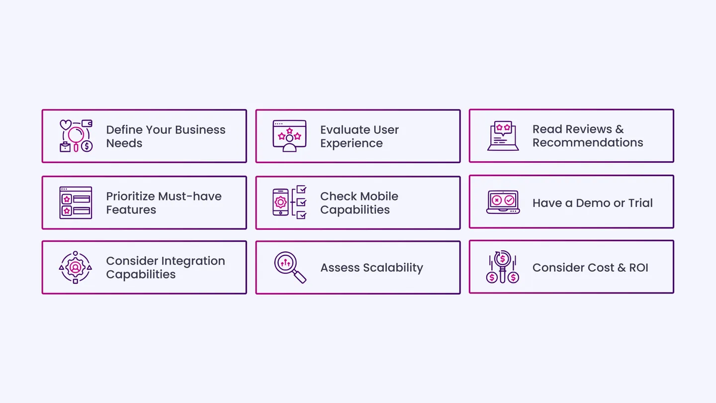 Steps to Choose the Right CRM for Your E-Commerce Business 