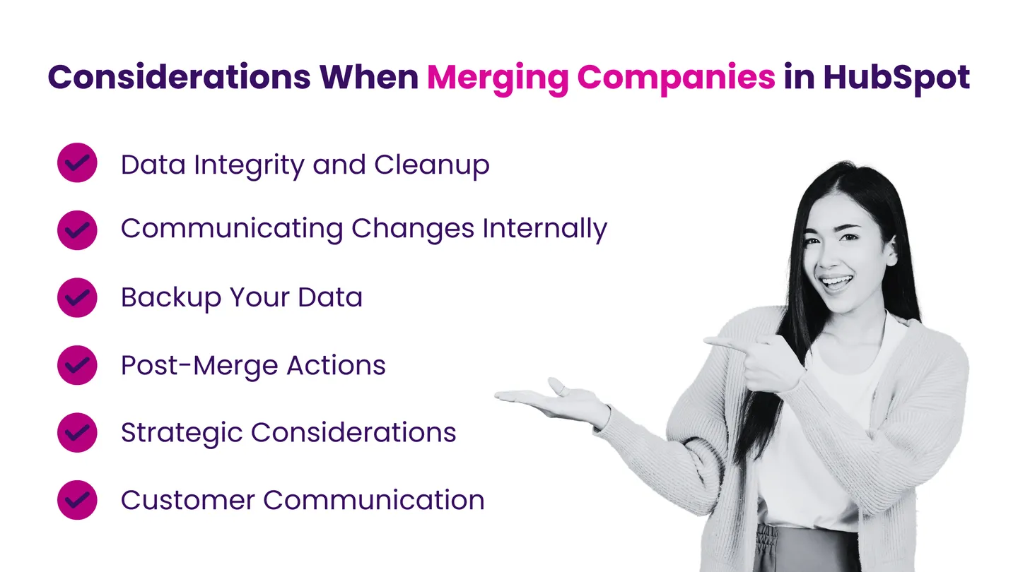 Considerations When Merging Companies in HubSpot