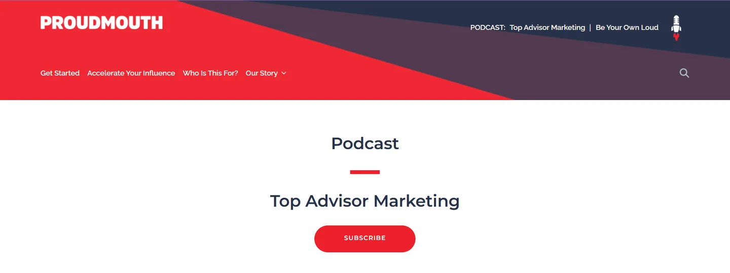 Top Advisor Marketing Podcast