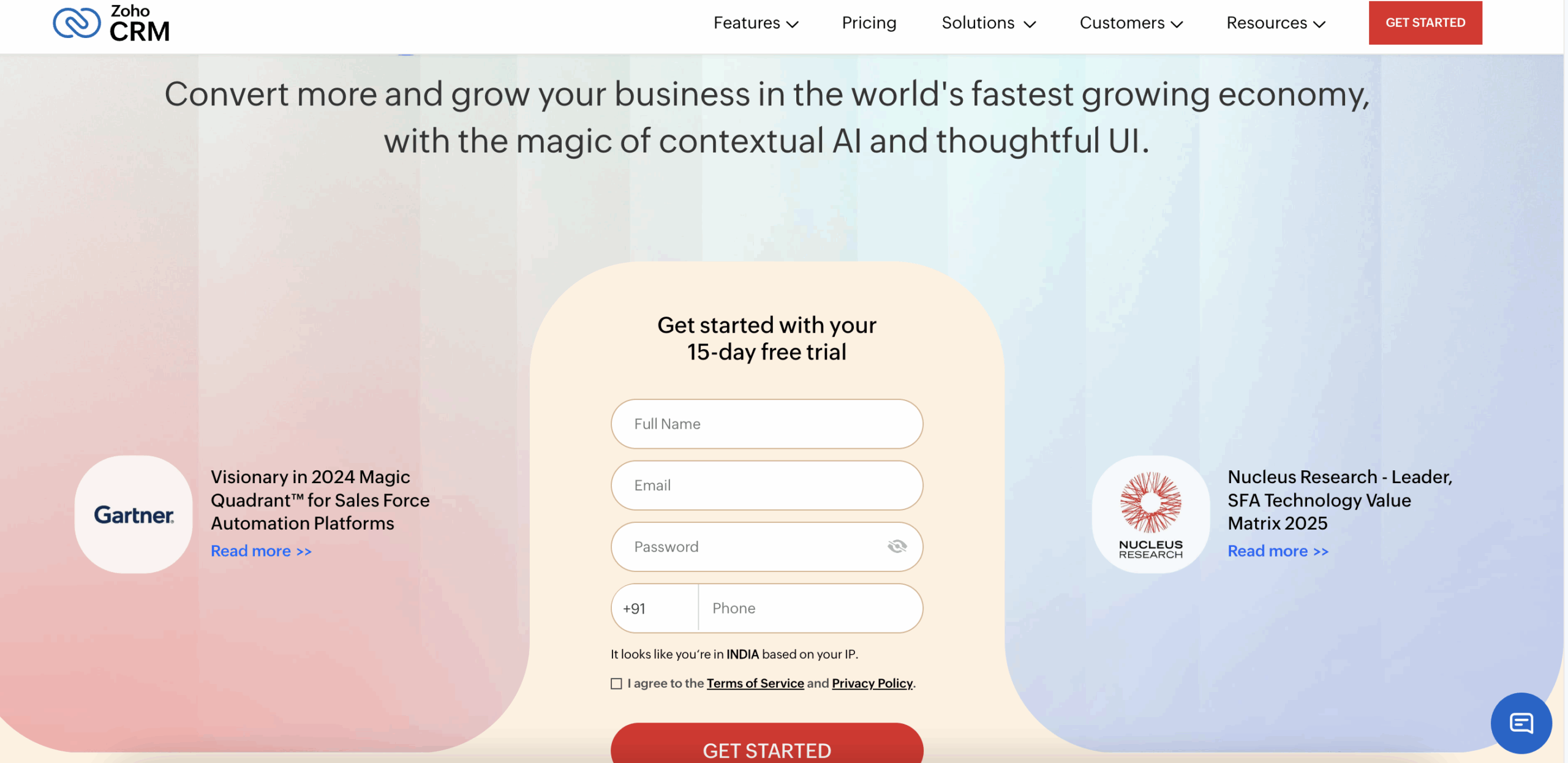 Zoho CRM